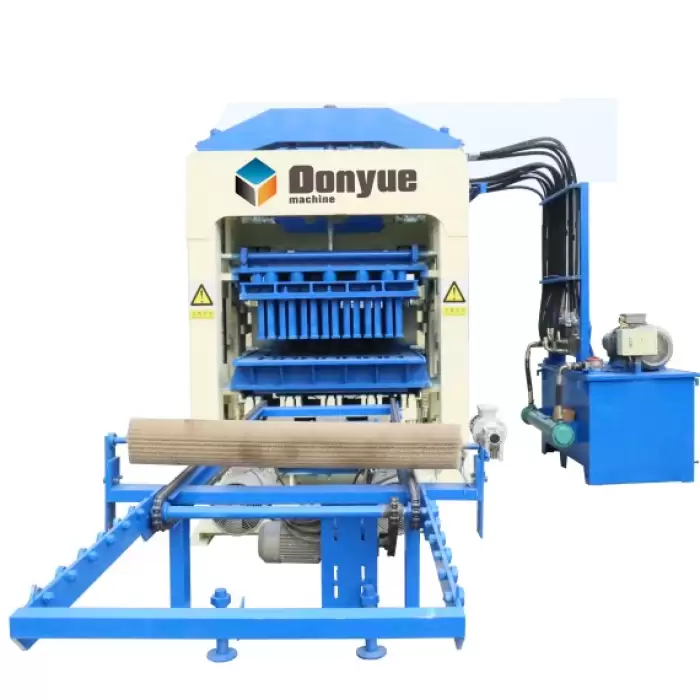 QT10-15 Full Automatic Concrete Hollow and Paver Block Making Machine — image 2