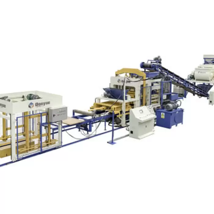 QT10-15 Full Automatic Concrete Hollow and Paver Block Making Machine — image 4