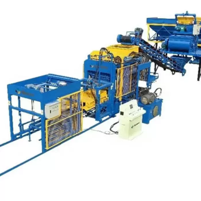 QT10-15 Full Automatic Concrete Hollow and Paver Block Making Machine — image 5