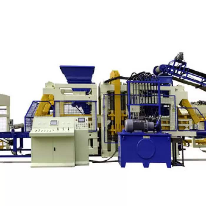 QT10-15 Full Automatic Concrete Hollow and Paver Block Making Machine — image 6