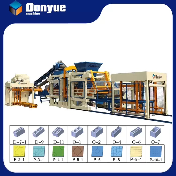 Fully Automatic Cement Block Making Machine QT10-15 — image 6