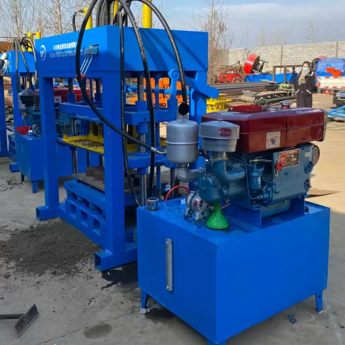 Diesel Concrete Brick Making Machine — image 2