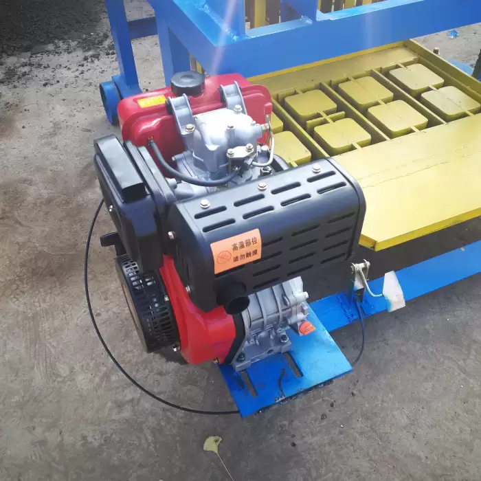 Diesel Mobile Concrete Brick Making Machine — image 3