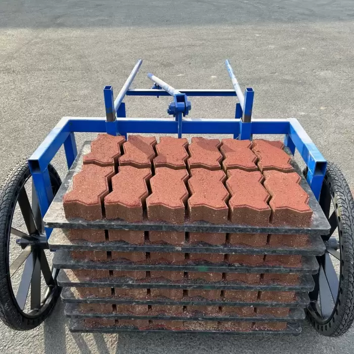 QT4-15S Full Automatic Hydraulic Concrete Brick Forming Machine — image 5