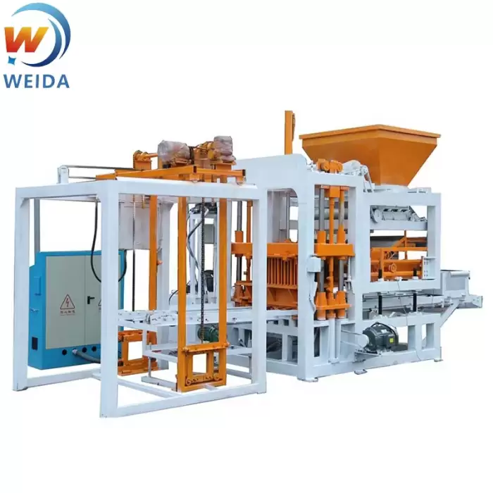 QT4-15S Full Automatic Hydraulic Concrete Brick Forming Machine — image 6