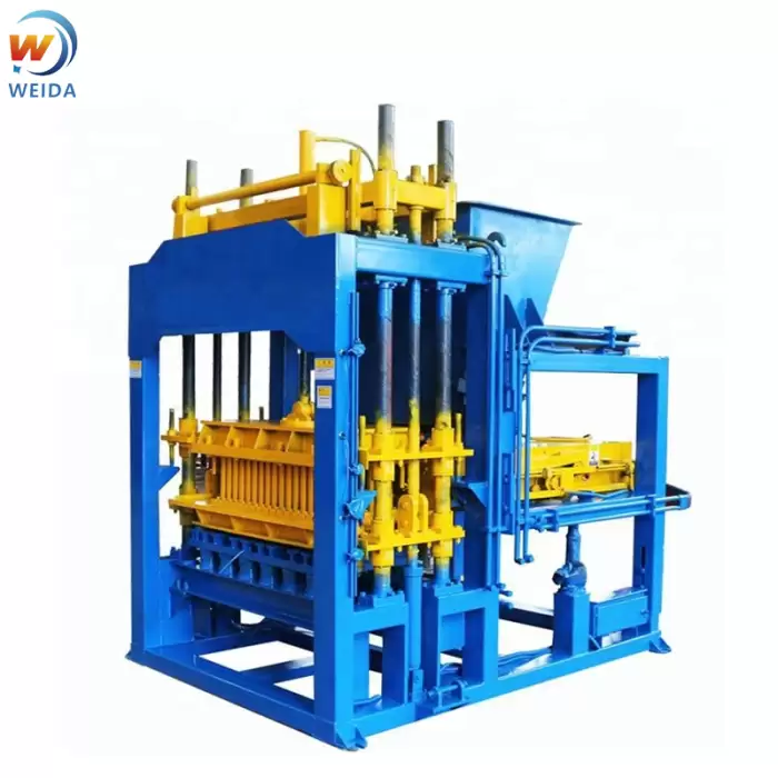 Automatic QT5-15 Cement Paver Brick Moulding Machine — image 2