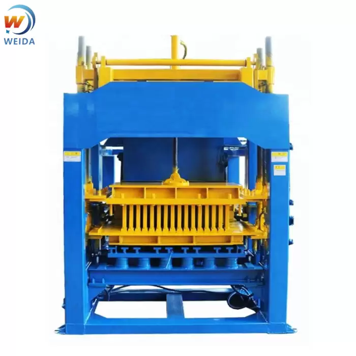 Automatic QT5-15 Cement Paver Brick Moulding Machine — image 4