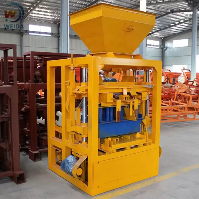Weida QT4-36 Semi-automatic Interlock Block Making Machine — image 2