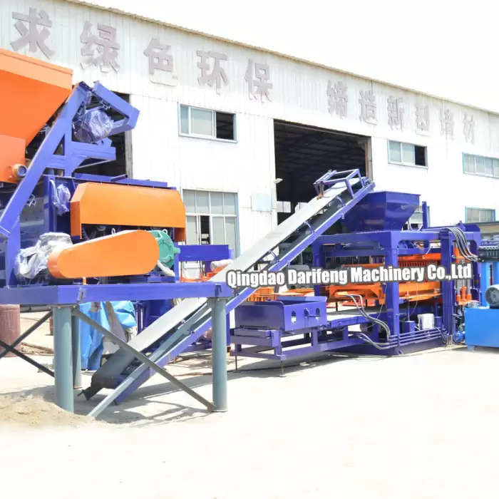 QT10-15 Fully Automatic Hydraulic Interlocking Block Machine — image 4