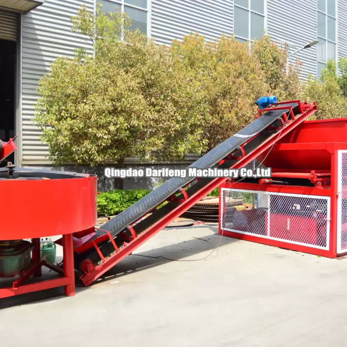 DF10-10 Earth Mud Red Clay Eco Interlocking Block Brick Making Machine — image 5