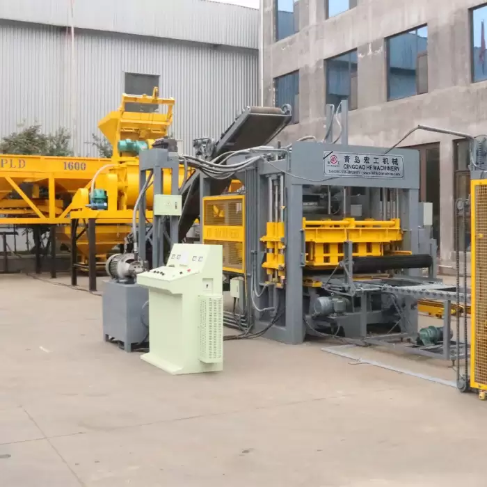 QT7-15 New Design Hydraulic Hollow Block Machine — image 5
