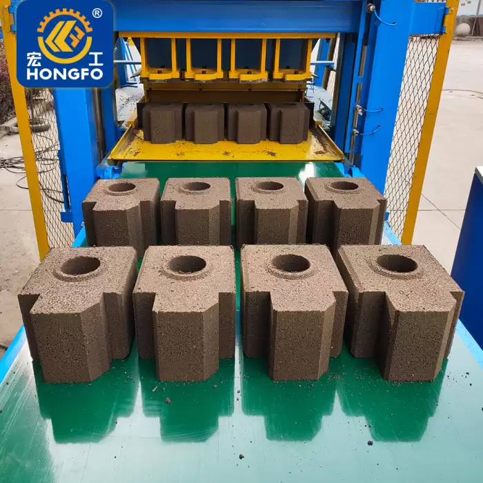 HF4-10 Clay Bricks Interlocking Making Machine — image 2