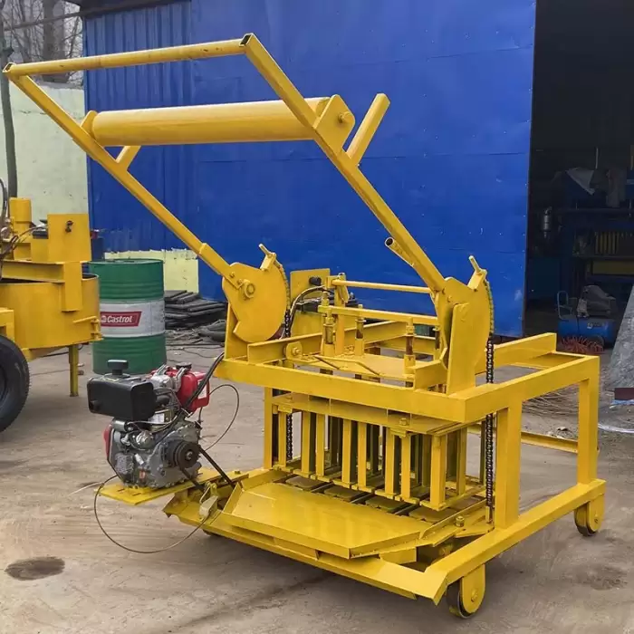 QMY4-45D Diesel Concrete Block Making Machine — image 3