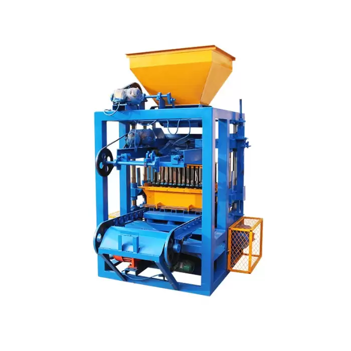 Qtj4-24 Semi-Automatic Hollow Concrete Block Making Machine — image 3