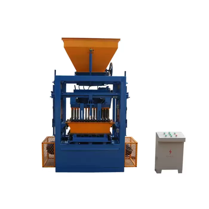 Qtj4-24 Semi-Automatic Hollow Concrete Block Making Machine — image 5