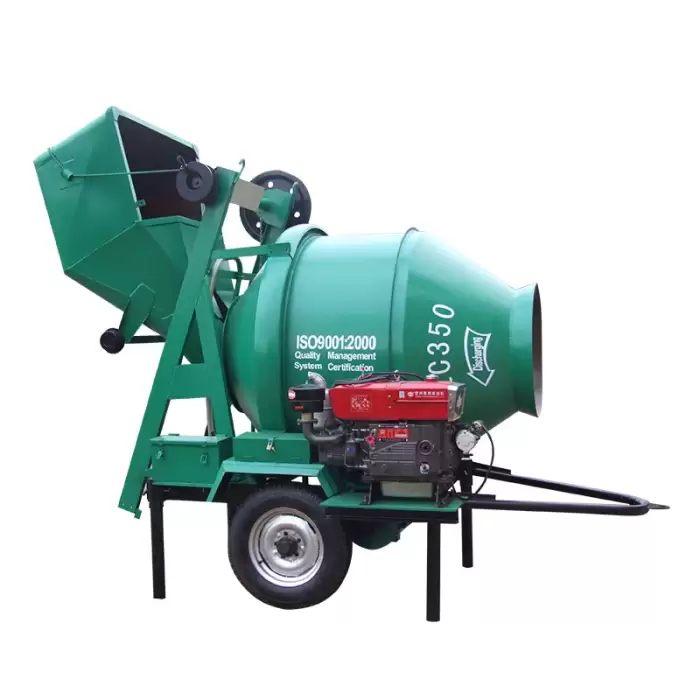 JZC 350 Self Dumping Concrete Mixer Machine — image 4