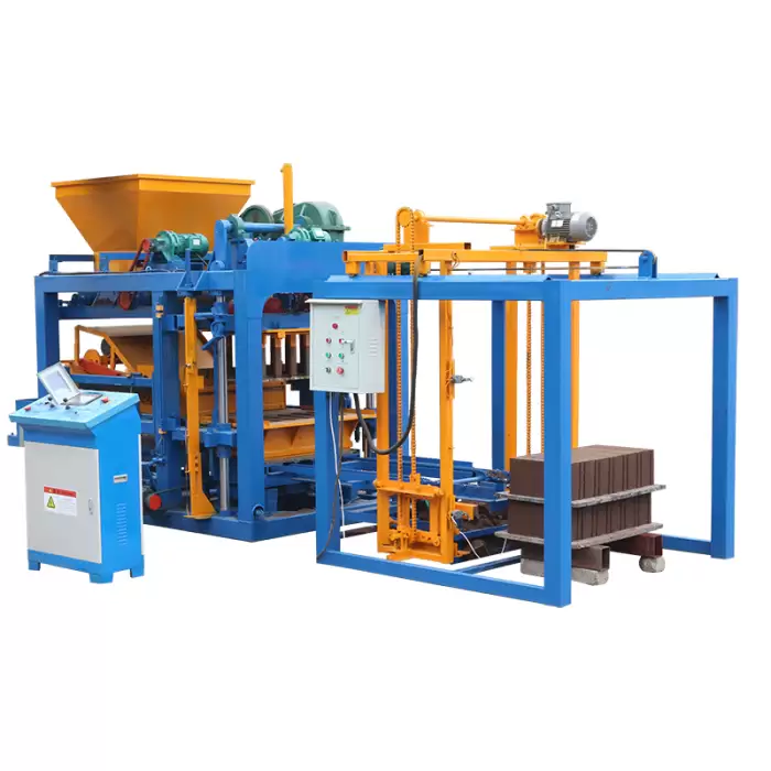 QTJ4-25 Automatic Hollow Brick Fly Ash Block Making Machine — image 2