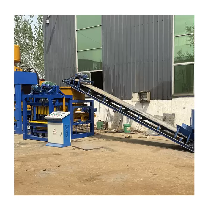QTJ4-28 Semi Automatic Hollow Paving Block Making Machine — image 4
