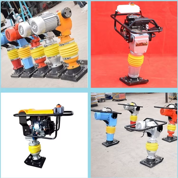 Gasoline Vibrating Soil Compacting Machine Tamping Rammer with 160cc Engine — image 4