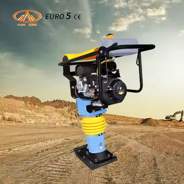 220v/380v Customized Voltage Electric Tamping Rammer Soil Jumping Rammer — image 2