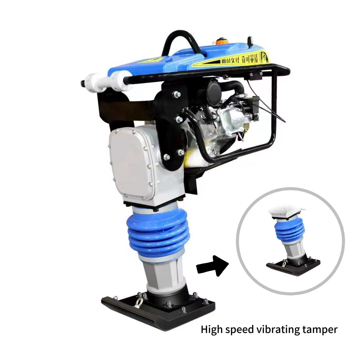 220v/380v Customized Voltage Electric Tamping Rammer Soil Jumping Rammer — image 3