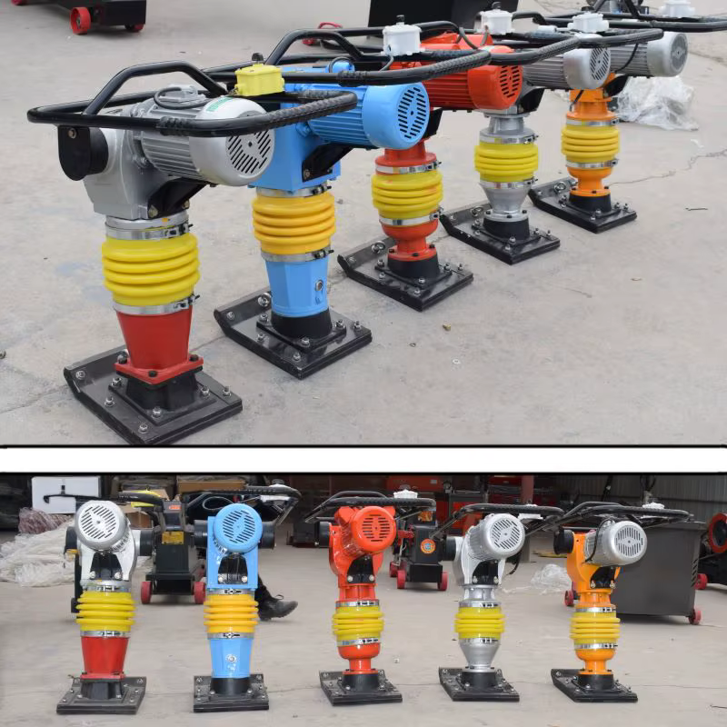 220v/380v Customized Voltage Electric Tamping Rammer Soil Jumping Rammer — image 5