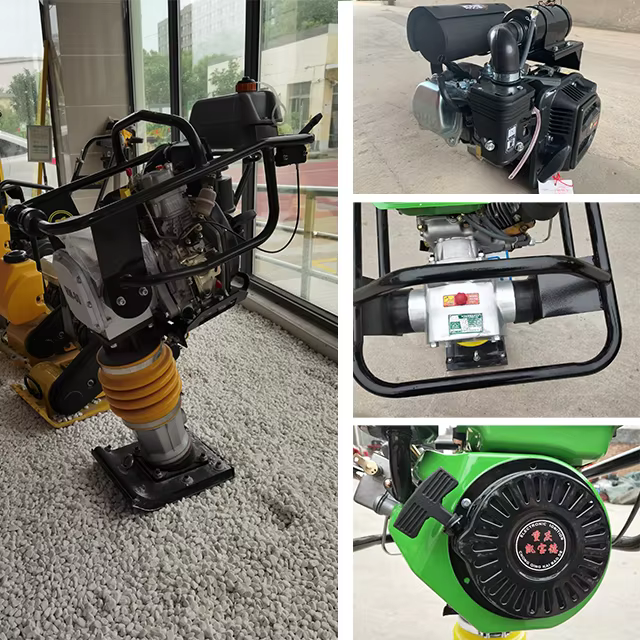 Custom 5.5Hp Tamping Impacting Rammer Compactor — image 6