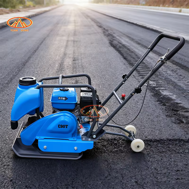 High Quality 84r/min Gasoline Vibrating Plate Compactor — image 2