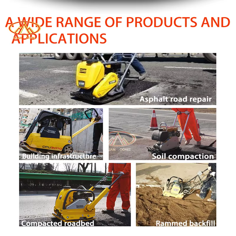 High Quality 84r/min Gasoline Vibrating Plate Compactor — image 4
