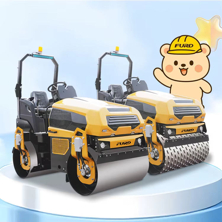 Dual-Vibration 3 Ton Asphalt Compactor Road Roller — image 2