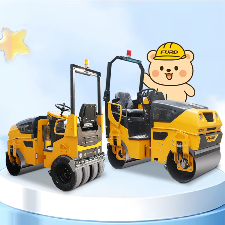 Vibratory 1.5 Ton Multi Tyre Roller Compaction Rubber Tire Asphalt Roller — image 2