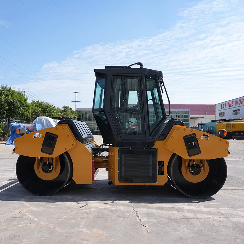 Heavy Duty 10 Ton Vibratory Tandem Drum Roller Compactor — image 4