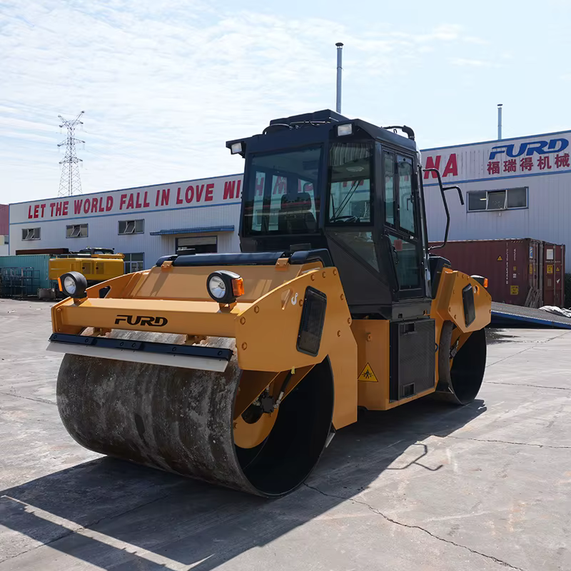 Heavy Duty 10 Ton Vibratory Tandem Drum Roller Compactor — image 5