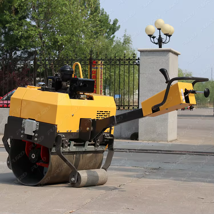 500kg Asphalt Road Roller Vibratory Soil Compactor Machine — image 2