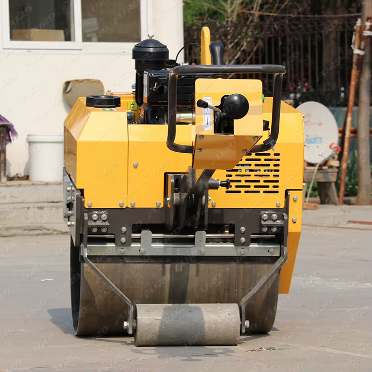 500kg Asphalt Road Roller Vibratory Soil Compactor Machine — image 3