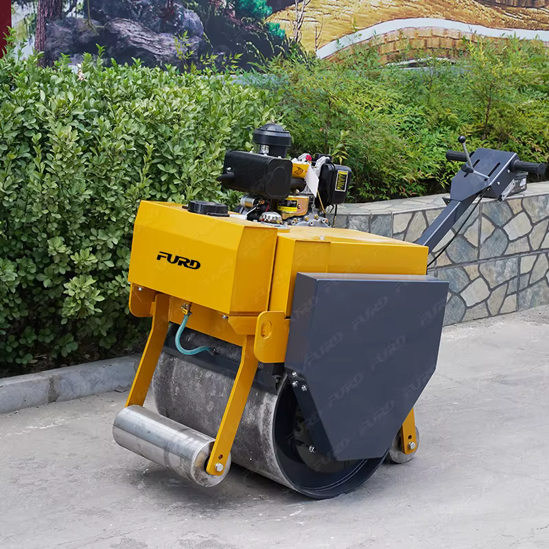 Diesel Petrol Engine Motor Mini Road Roller FYL-700 — image 4