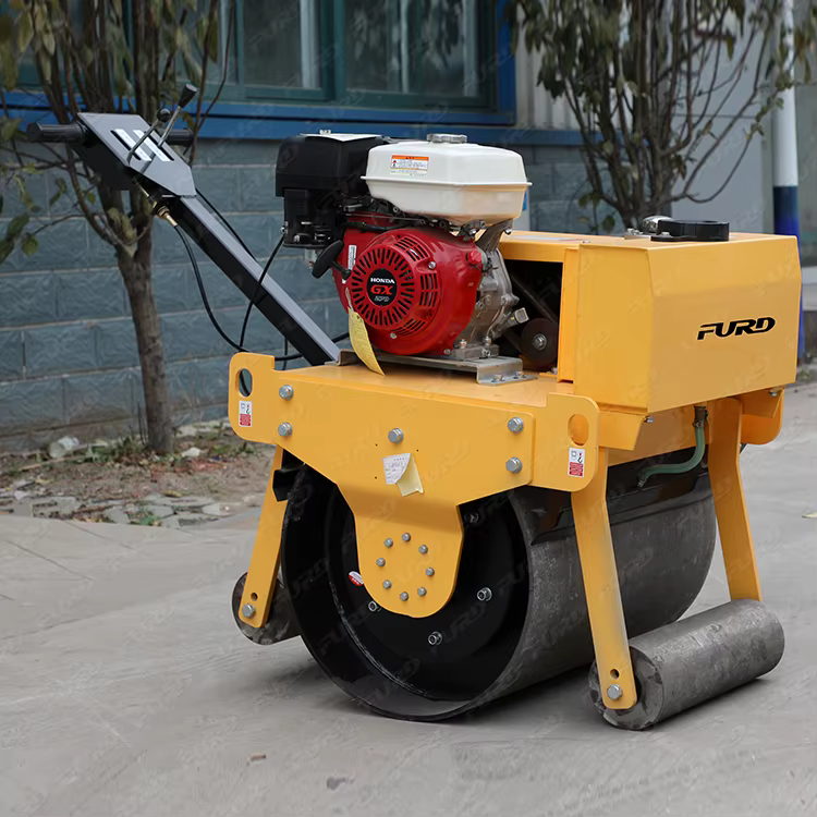 Diesel Petrol Engine Motor Mini Road Roller FYL-700 — image 5