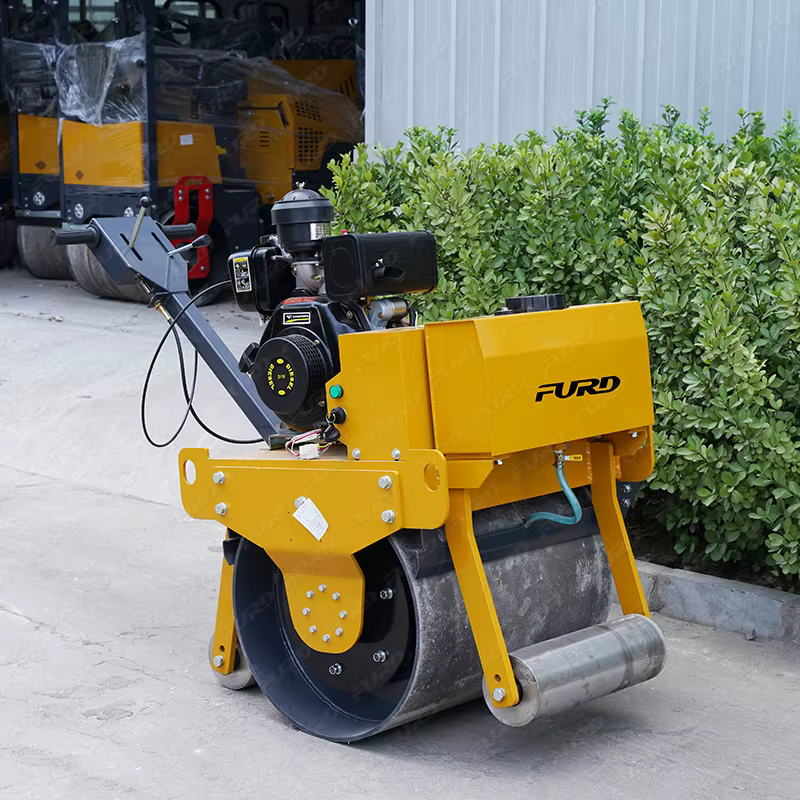 Diesel Petrol Engine Motor Mini Road Roller FYL-700 — image 6