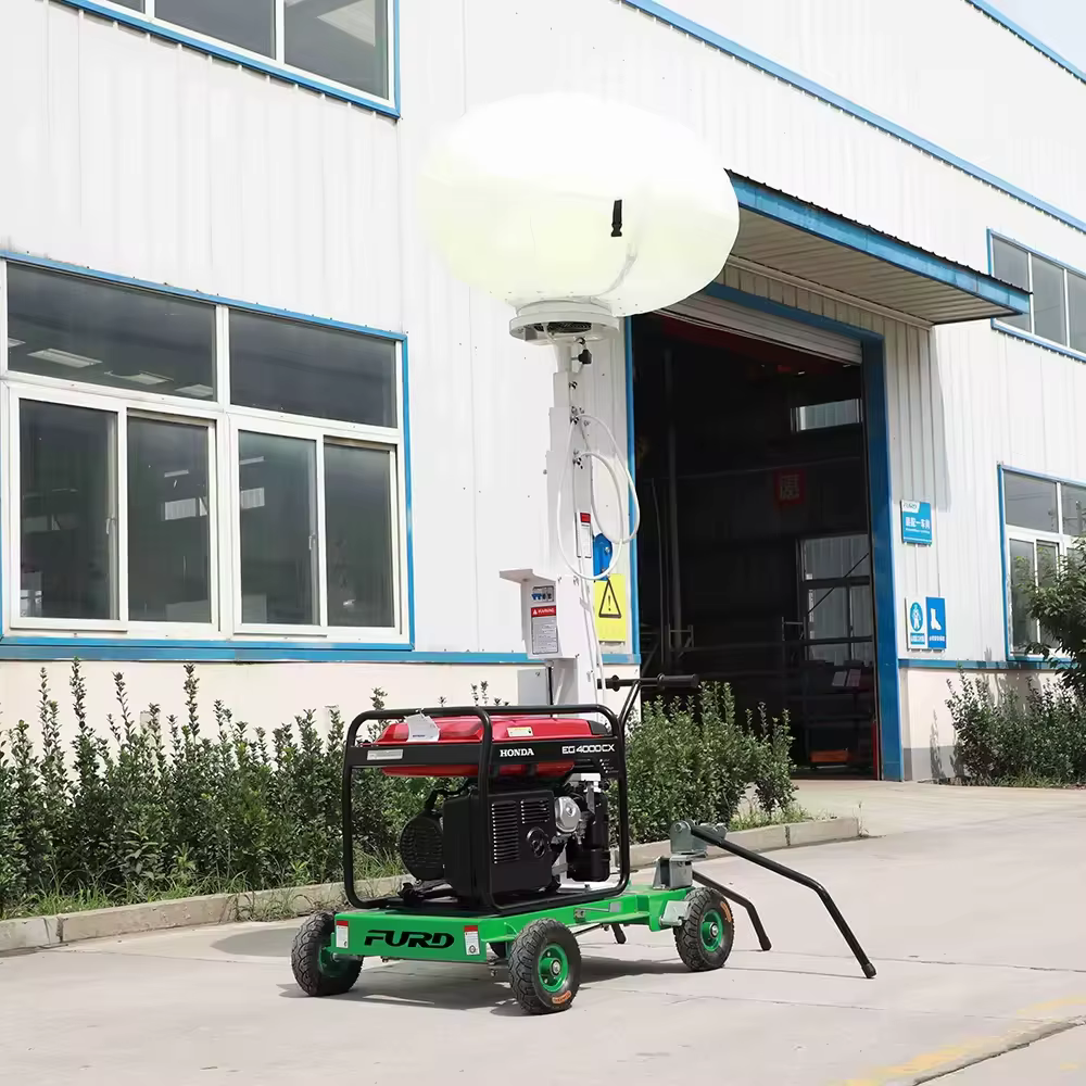 Mounted Construction Portable Anti Glare Ball Light Tower — image 2