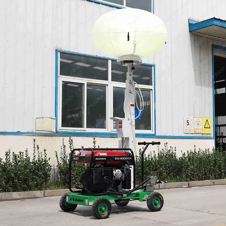 Mounted Construction Portable Anti Glare Ball Light Tower — image 3