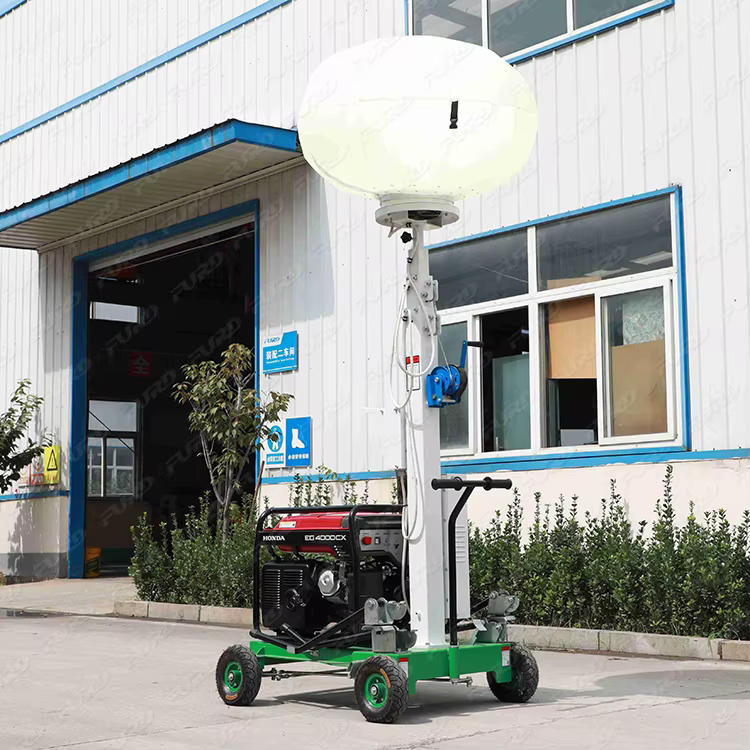 Mounted Construction Portable Anti Glare Ball Light Tower — image 4