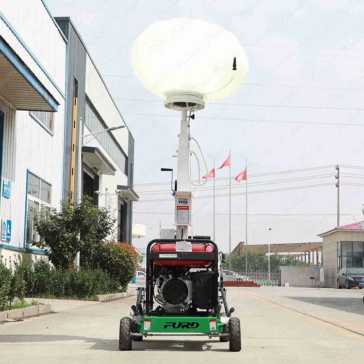 Mounted Construction Portable Anti Glare Ball Light Tower — image 5