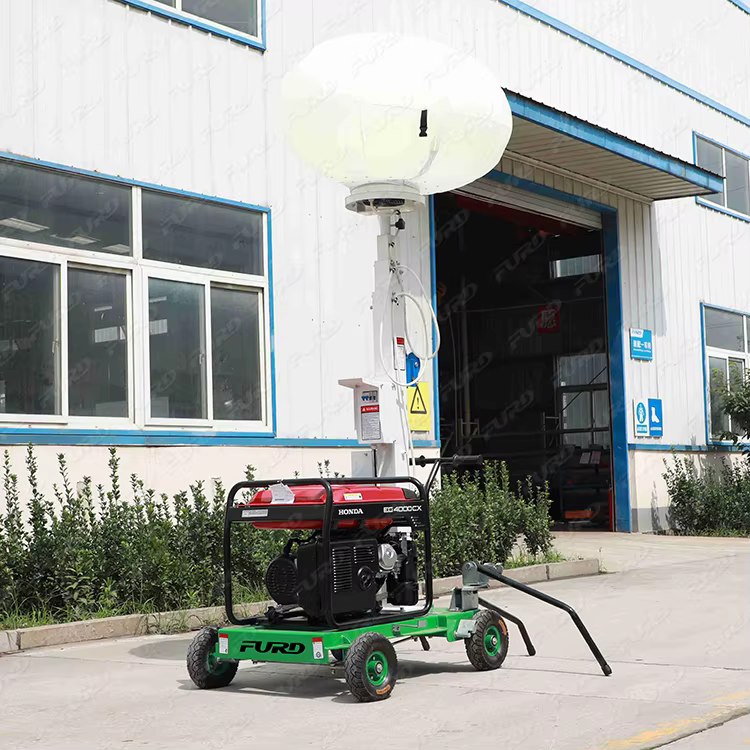 Mounted Construction Portable Anti Glare Ball Light Tower — image 6