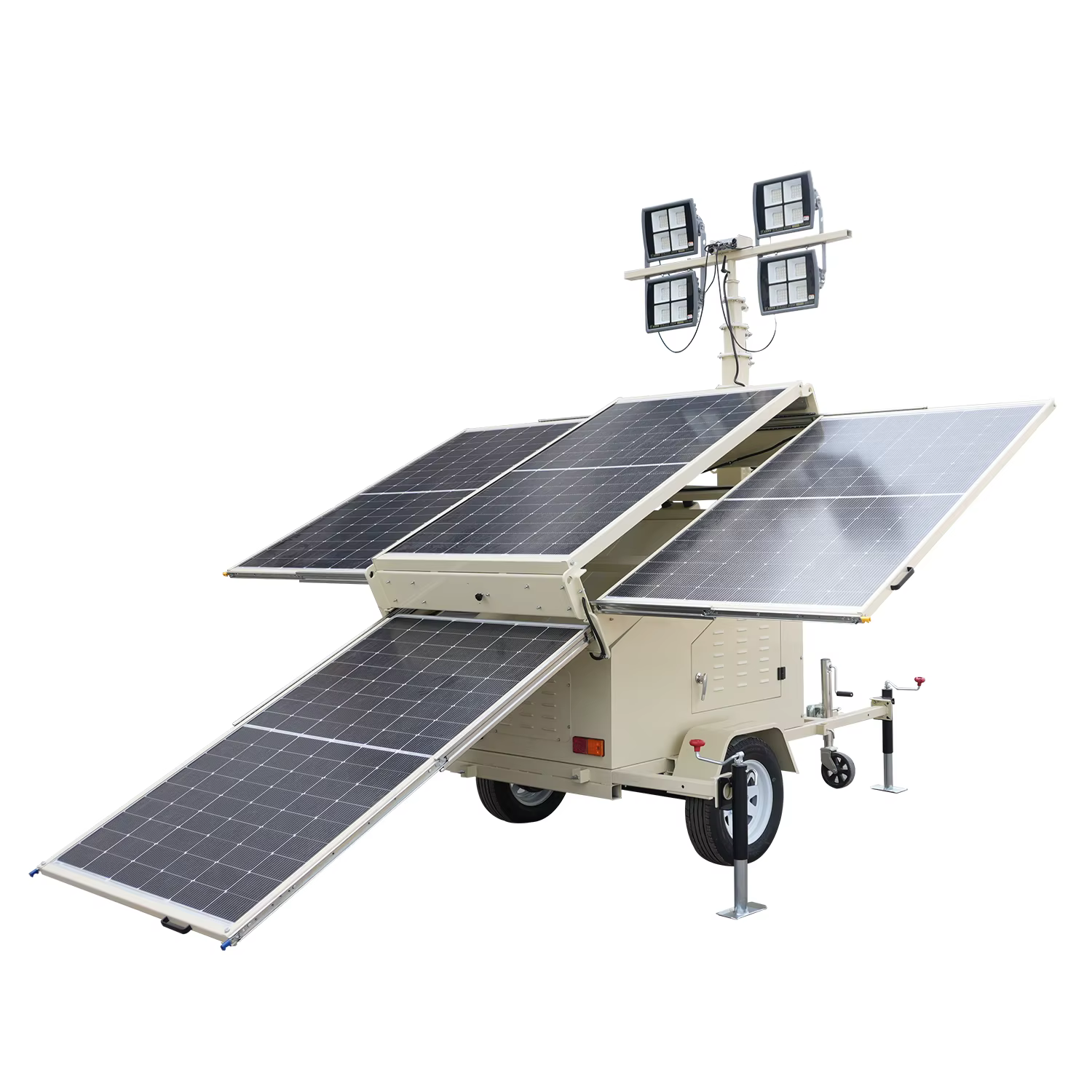 Foldable Solar Light Tower with Quick Deployment — image 3