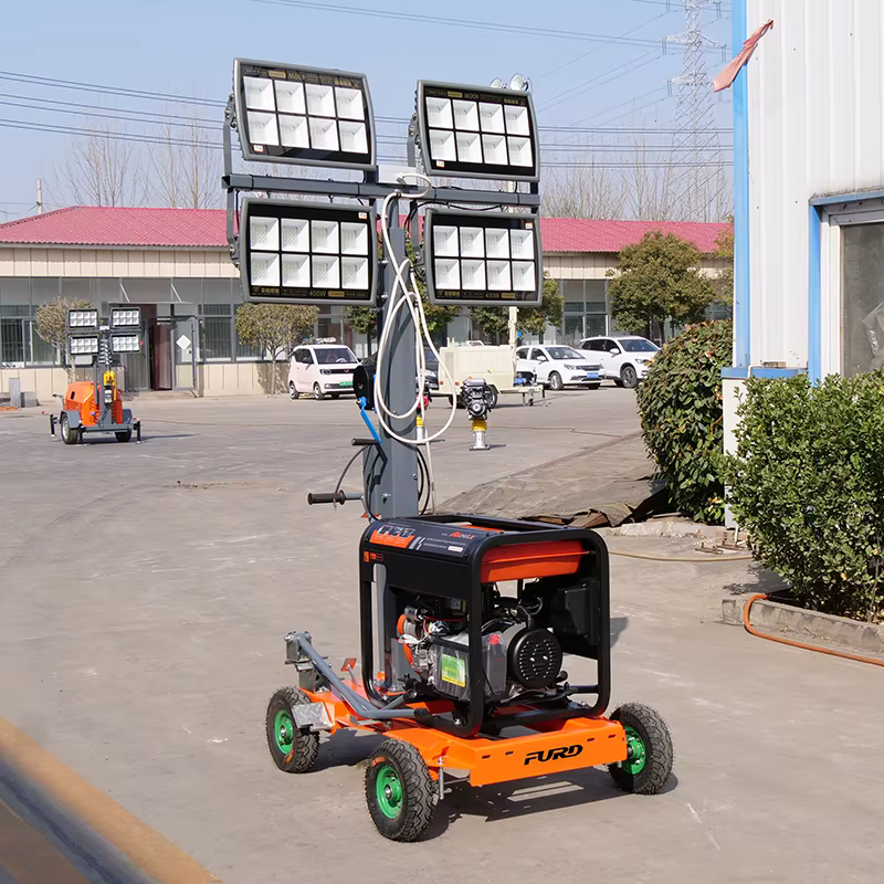 Diesel LED 5m Height Light Tower with 6.5kW Generator — image 2