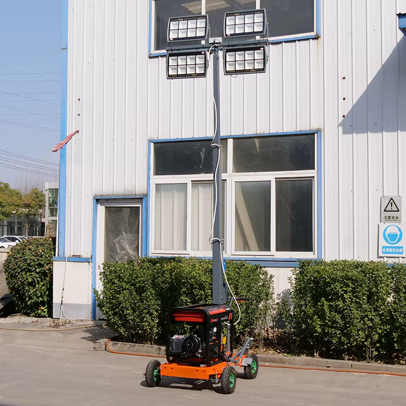 Diesel LED 5m Height Light Tower with 6.5kW Generator — image 3