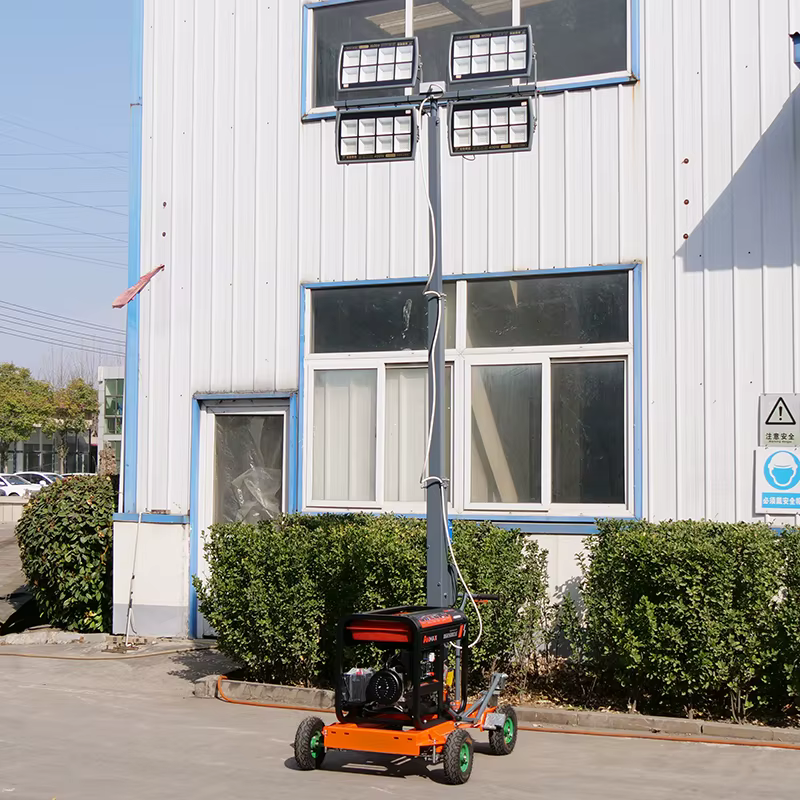 Diesel LED 5m Height Light Tower with 6.5kW Generator — image 4