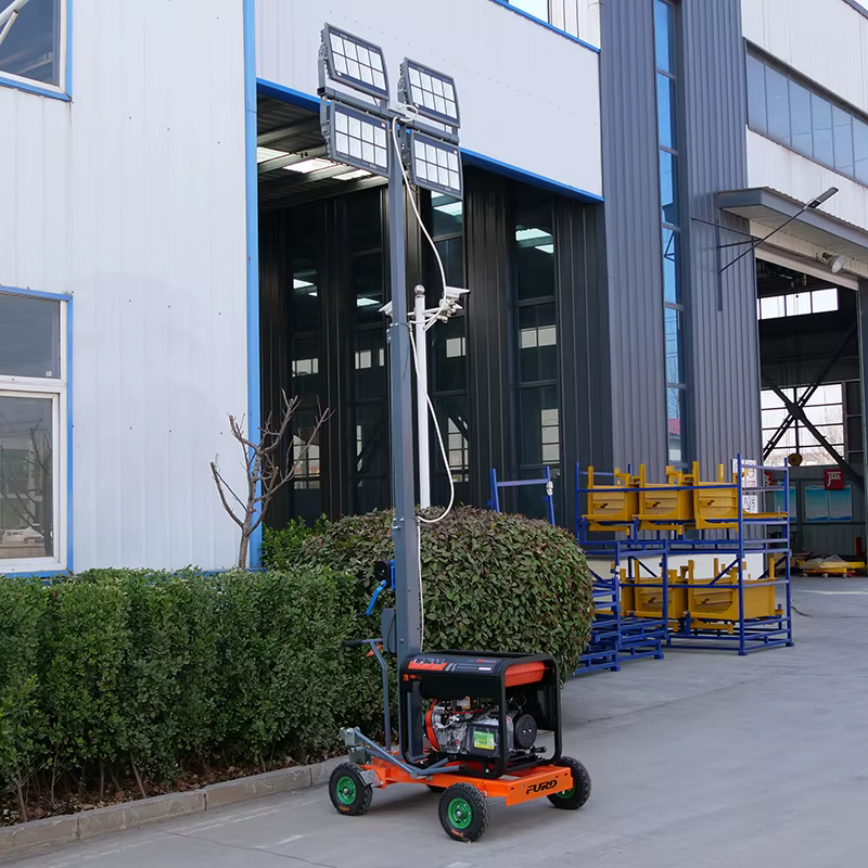 Diesel LED 5m Height Light Tower with 6.5kW Generator — image 5