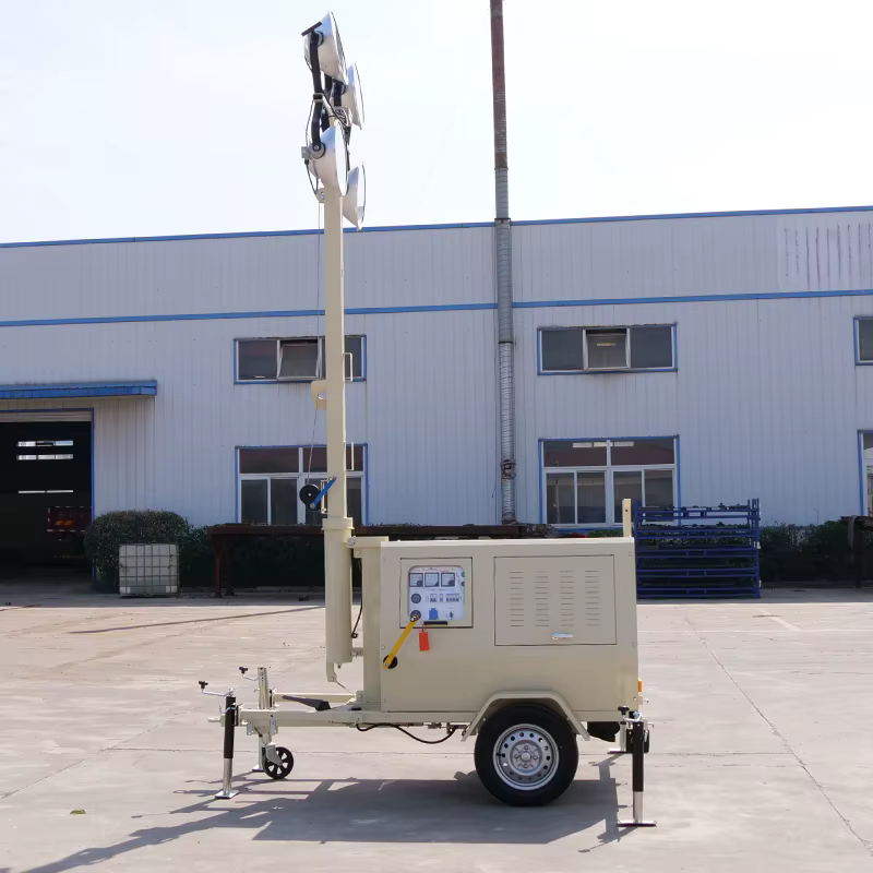 9m Light Tower 4x1000W Trailer Type — image 4