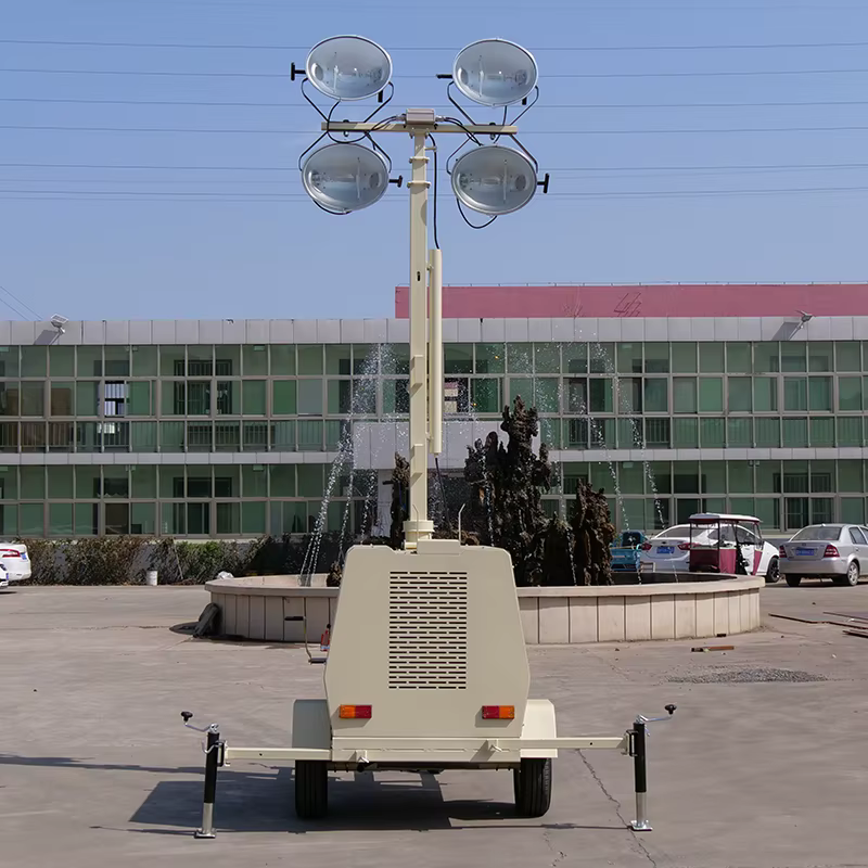 9m Light Tower 4x1000W Trailer Type — image 6